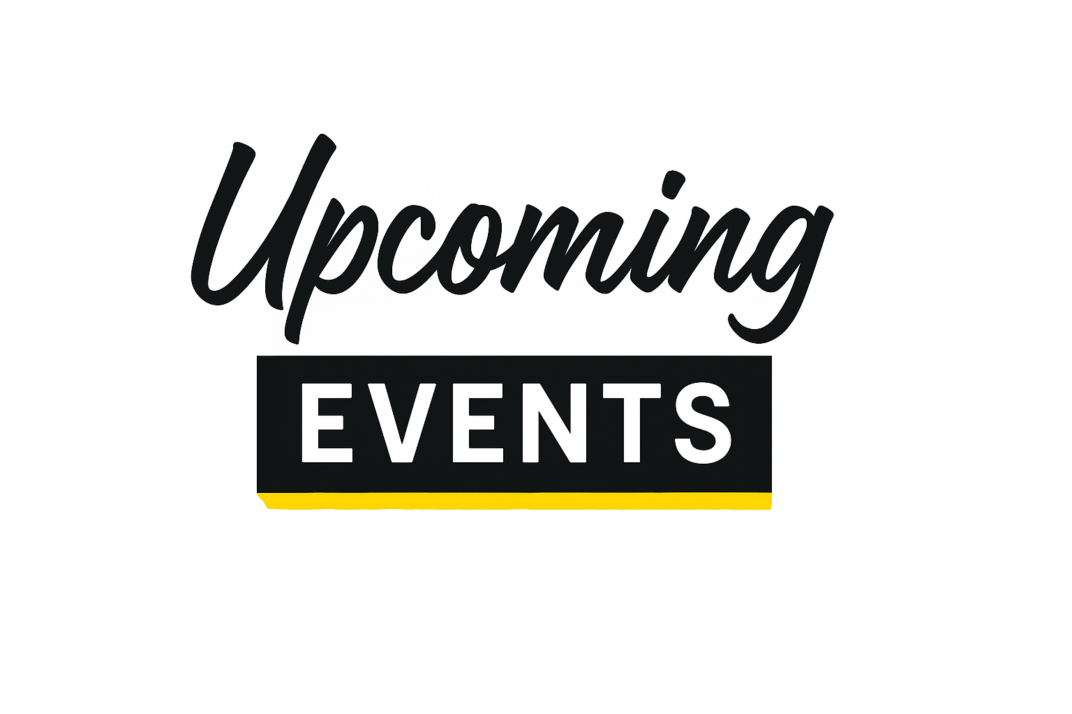 Upcoming Events